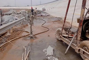 衢州公路钻孔施工